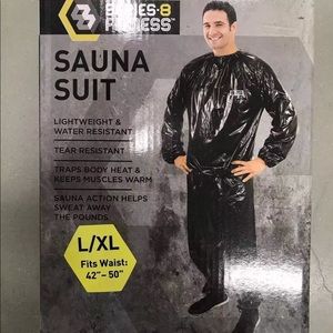 New sauna suit gym sport sweat away